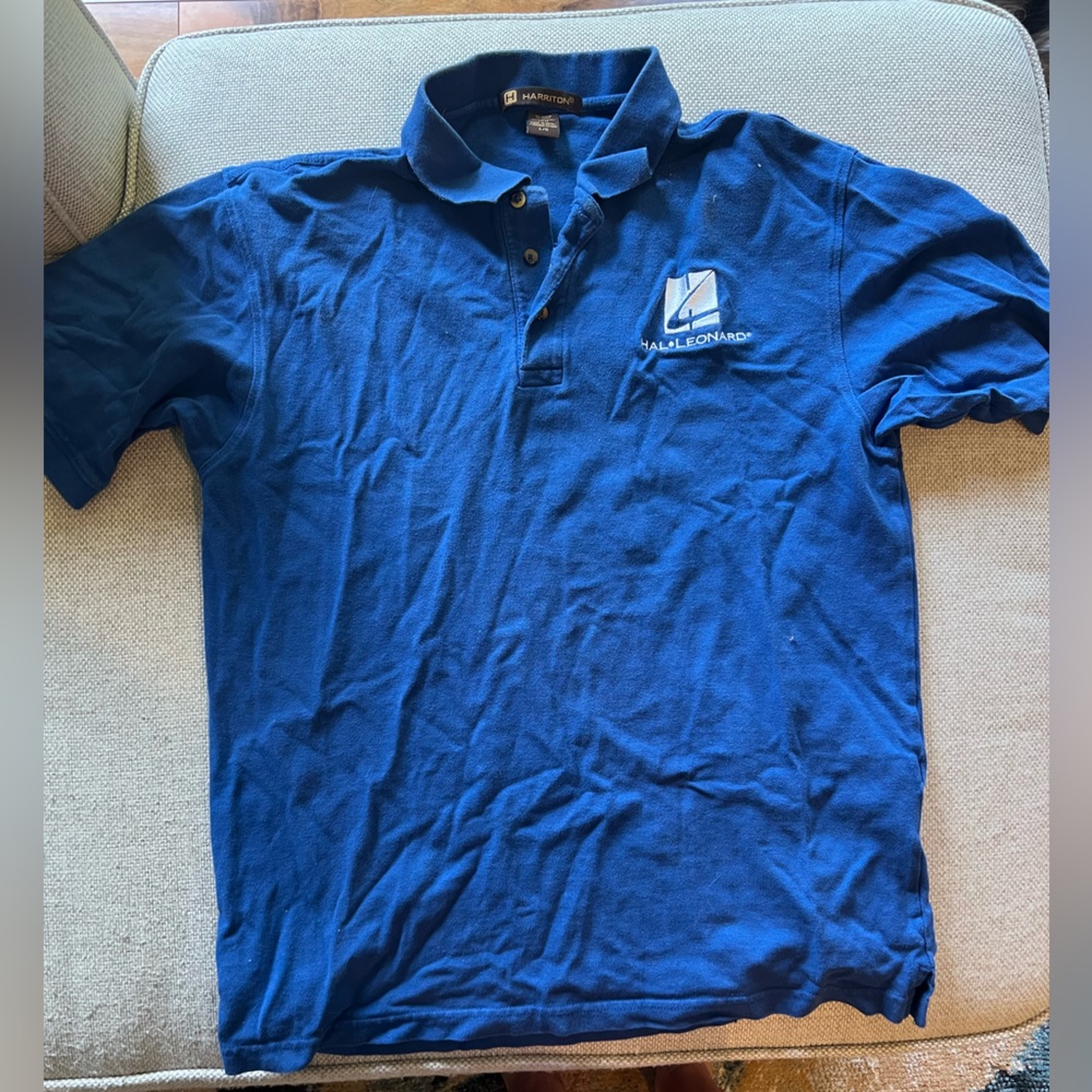 Men's Blue Hal Leonard Polo Shirt